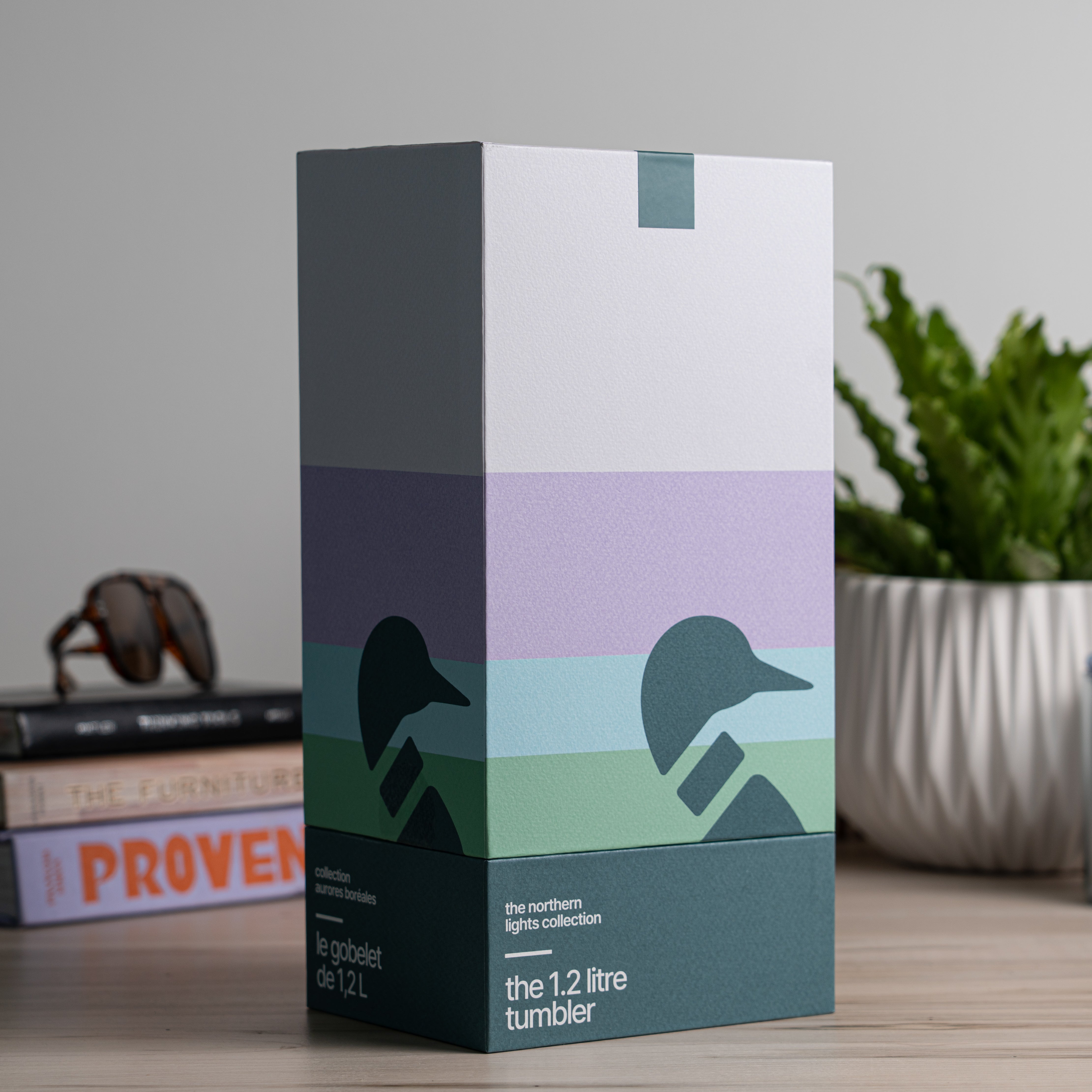 Gobelet isotherme de 1, 2 litre avec paille