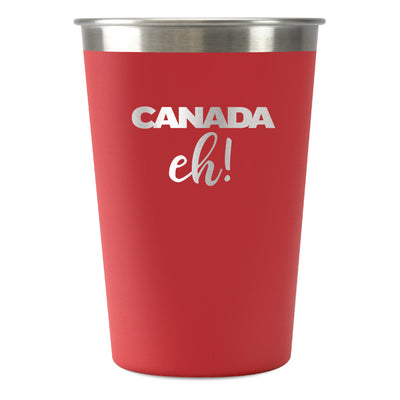 Canadiana Set -  Four 14oz Patio Cups