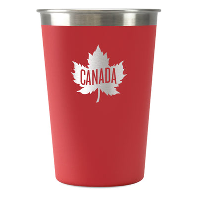 Canadiana Set -  Four 14oz Patio Cups