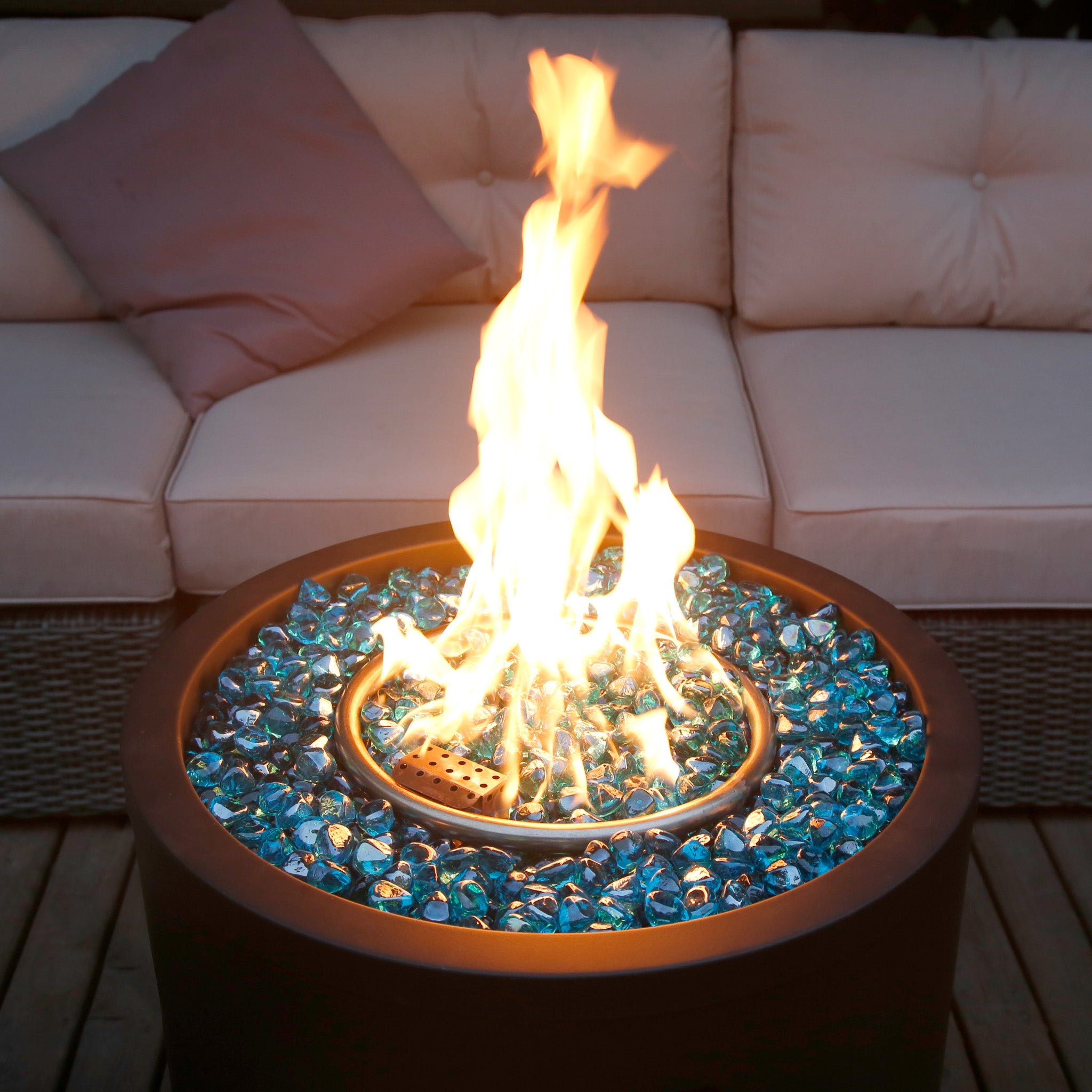 Round Propane Firepit