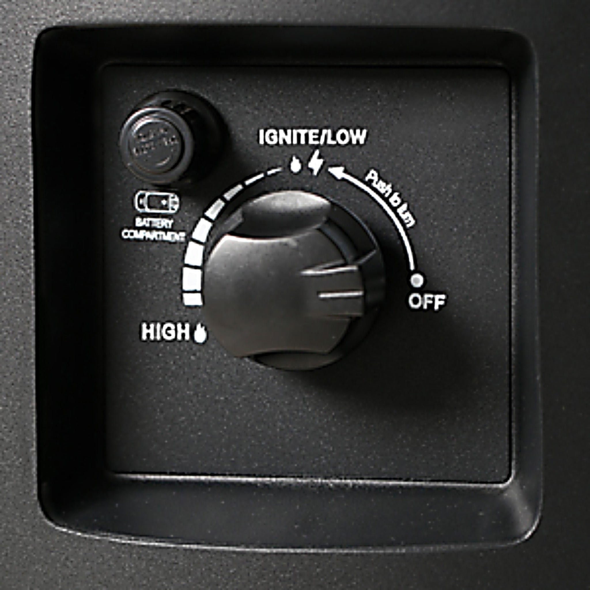 Round Propane Firepit