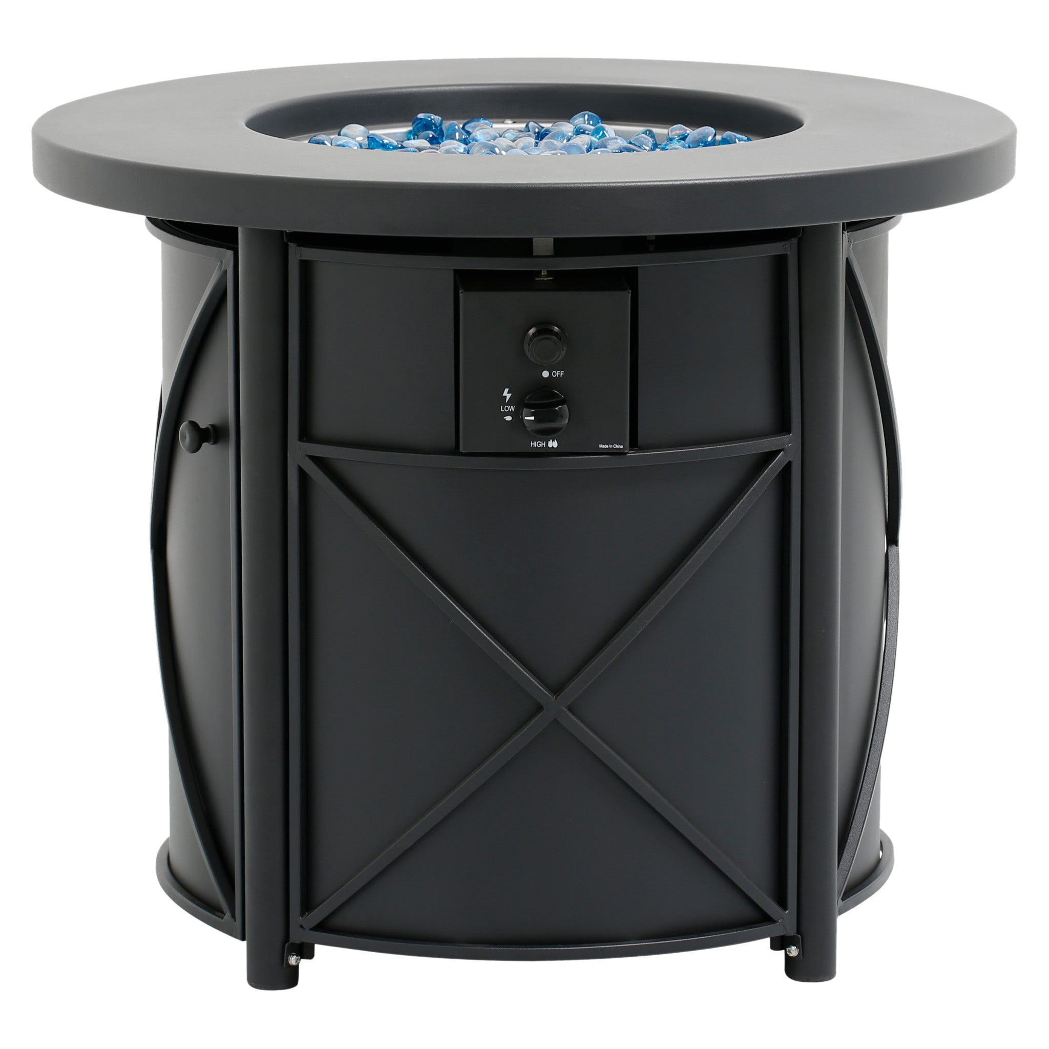 Round Propane Fire Table