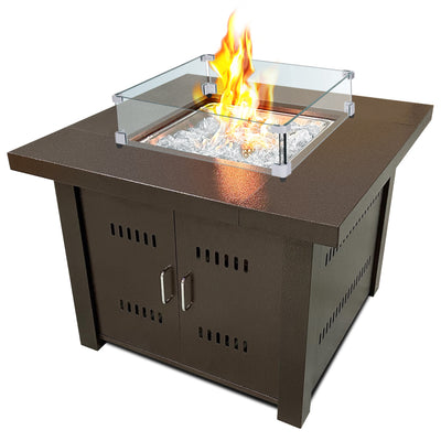 Wind Guard for Fire Table