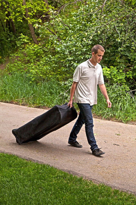 Three Burner Carry Bag with Wheels