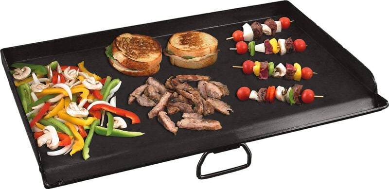 Plaque de cuisson professionnelle double de 14 po