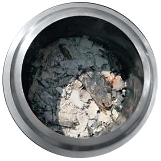 Deluxe 15" Stainless Steel Smokeless Firepit Set