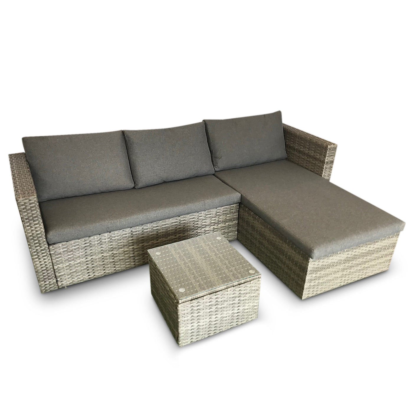 Corner Sectional Sofa Chaise Lounge Combo